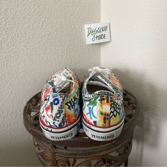 Vetements Korea Exclusive Low Top Sharpie Converse Sneaker - Picture 4 of 8